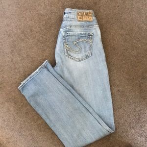 Silver Suki jeans
